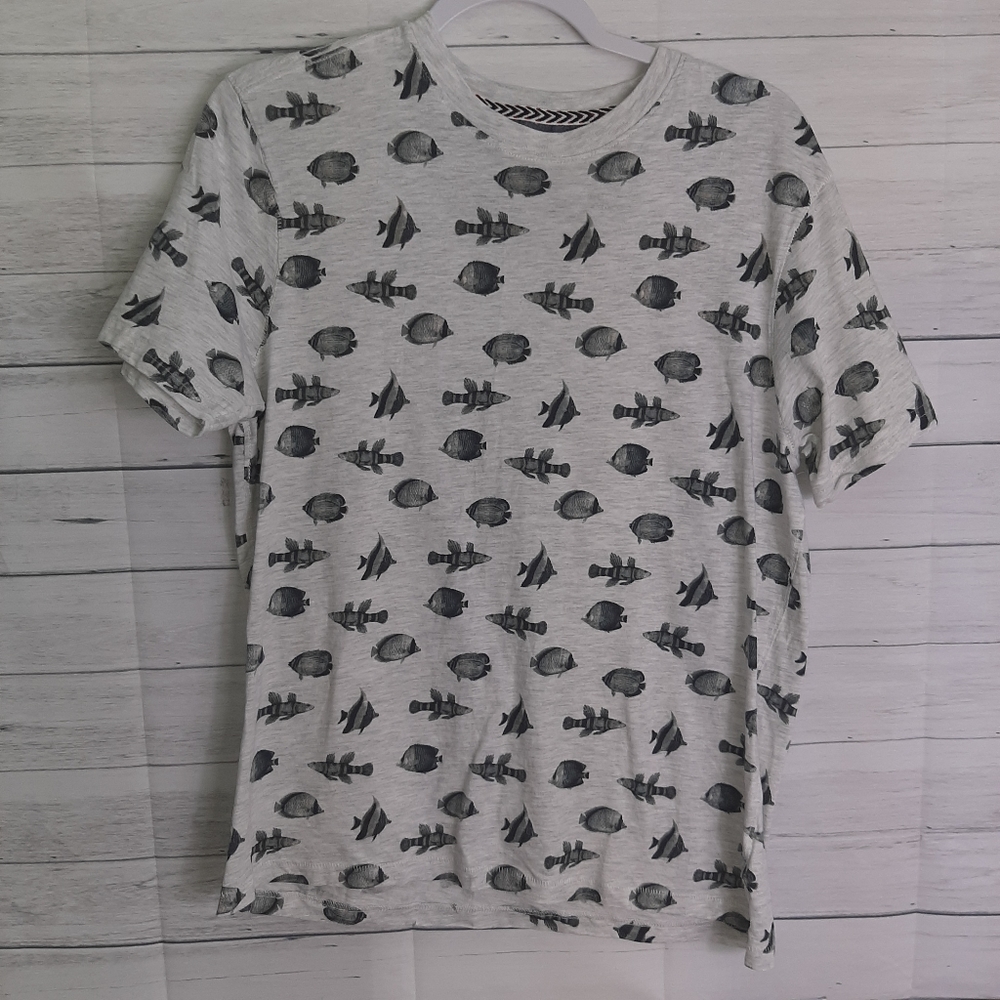P d & c Fish Print T-shirt